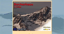 Desktop Screenshot of becherhaus.com